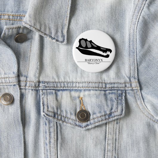Baryonyx Skull Button (Beispiel)