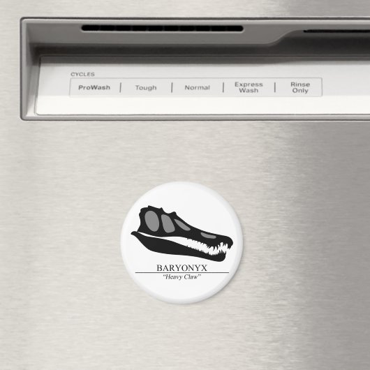 Baryonyx Skull Magnet (In Situ (Geschirrspüler))