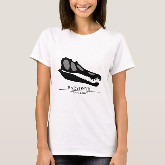 Baryonyx Skull T-Shirt (Vorderseite)