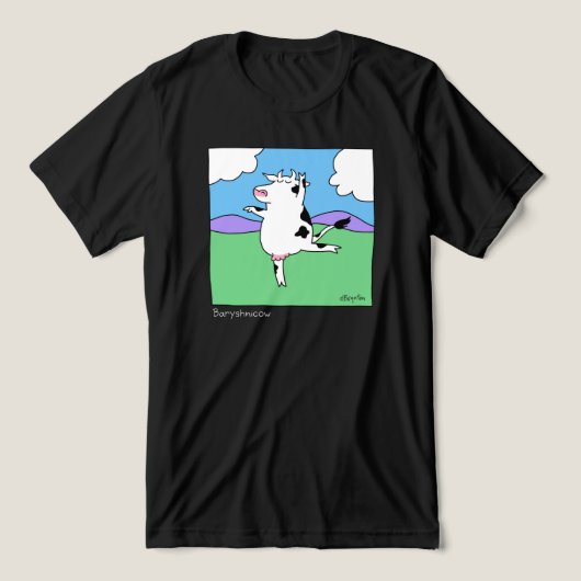 BARYSHNICOW von Sandra Boynton Tri-Blend Shirt (Design Vorderseite)