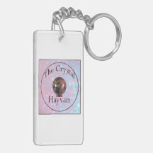 Baryte Print Acrylic Schlüsselanhänger