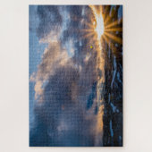 Bärzahngebirge Sonnenuntergang Puzzle (Vertikal)