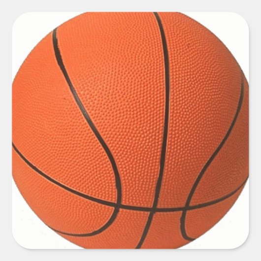 Bas Quadratischer Aufkleber (Vorderseite)