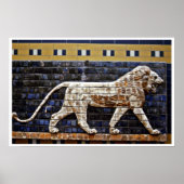 Bas Relief, Ishtar Lion Gate - Istanbul Poster (Vorne)