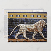 Bas Relief, Ishtar Lion Gate - Istanbul Postkarte (Vorne/Hinten)