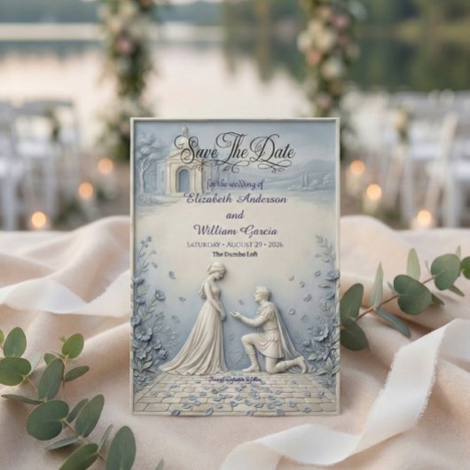 Bas Relief Neoclassical Chapel Romance Save The Date