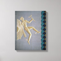 Bas-Relief zur Darstellung von Merkur