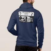BAS Retro Design Zipper Hoodie (Rückseite)