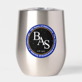 BAS Stainless Steel Wine Tumbler (Vorderseite)