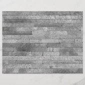 Basalt-Backsteinmauer Flyer (Vorne)