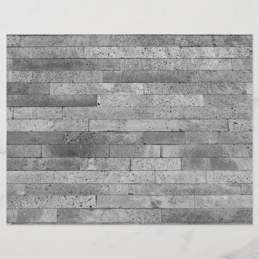 Basalt-Backsteinmauer Flyer (Vorne)