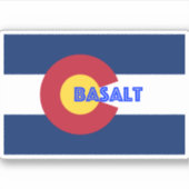 Basalt CO Aufkleber (Vorderseite)