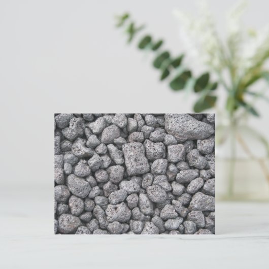Basalt cobbles postkarte (Stehend Vorderseite)