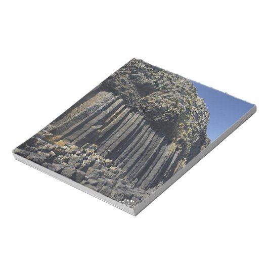 Basalt Columns by Fingal's Höhle, Staffa, off Notizblock (Rotiert)