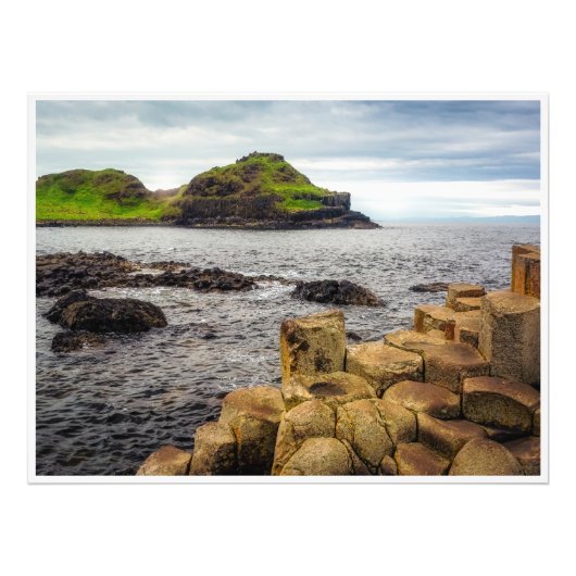 Basalt Columns Giant’s Causeway Northern Ireland Fotodruck (Vorne)
