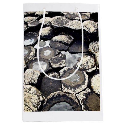 Basalt Formations Giant’s Causeway Mittlere Geschenktüte (Vorderseite)