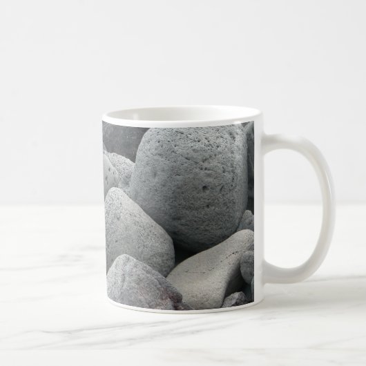 Basalt-Kopfsteine Kaffeetasse (Rechts)