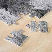 Basalt Lava Rocks Südwestschwarz-Weiß-Foto Puzzle (Seite)