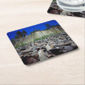 Basaltbildung der Teufel Rechteckiger Pappuntersetzer (angewinkelt)