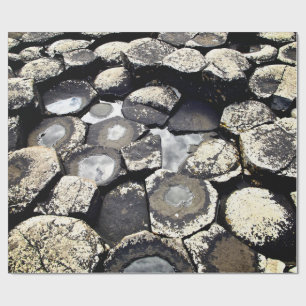Basaltformationen Giant’s Causeway Geschenkpapier