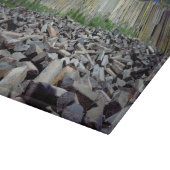 Basaltformationen von Devils Postpile Schneidebrett (Ecke)