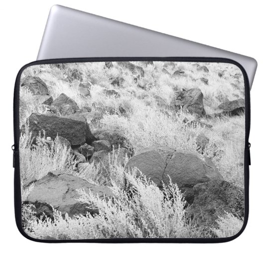 Basaltgebiet Laptopschutzhülle (Vorderseite)