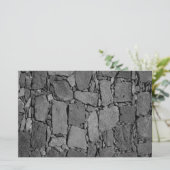 Basaltwand Briefpapier (Stehend Vorderseite)