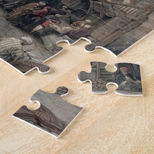 Basar der Silk Kaufleute, Kairo, von "Ägypten a Puzzle (Seite)