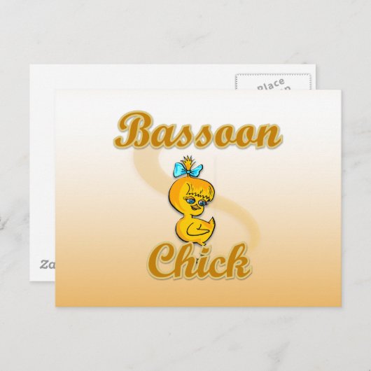 Basbald Küken Postkarte (Vorne/Hinten)