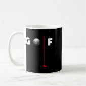 Basbo Uni-Erwachsene Golf Kaffeetasse (Links)
