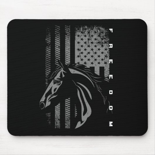 Basbo Uni-kids Black Flag Print - Reiten Mousepad (Vorne)
