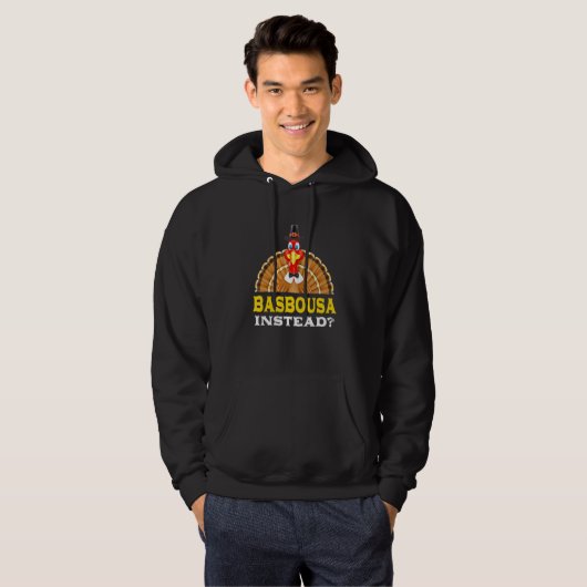 Basbousa Instead Thanksgiving Basbuusa Black Frida Hoodie (Vorne ganz)