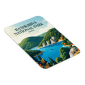 Baschkirien Nationalpark Russland Magnet (Rechte Seite)
