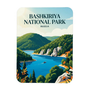 Baschkirien Nationalpark Russland Magnet