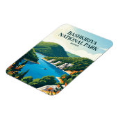 Baschkirien Nationalpark Russland Magnet (Linke Seite)