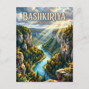 Baschkirien Nationalpark Russland Postkarte