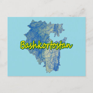 Baschkortostan Feiertagspostkarte