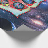 Base Chakra Geschenkpapier (Ecke)