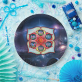 Base Chakra Pappteller (Party)