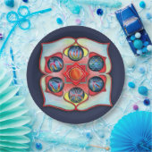 Base Chakra Pappteller (Party)