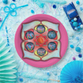 Base Chakra Pappteller (Party)