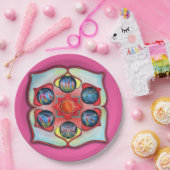 Base Chakra Pappteller (Party)