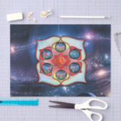 Base Chakra Seidenpapier (Handwerk)