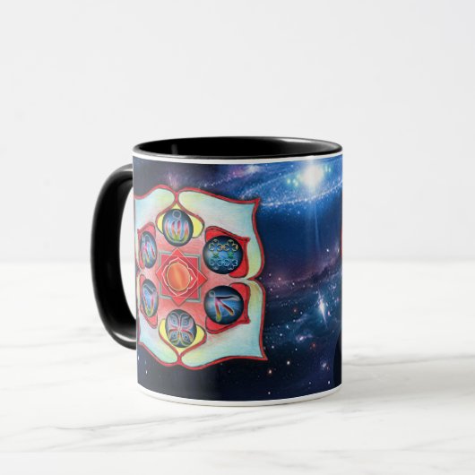 Base Chakra Tasse (Vorderseite Links)
