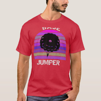 Base Jumper Retro-Design für Sonnenuntergänge T-Shirt