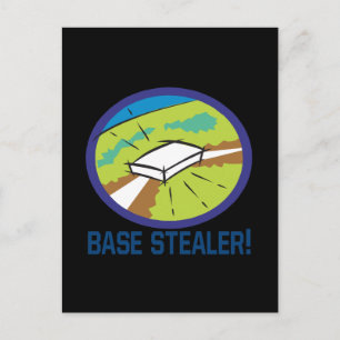 Base Stealer Postkarte