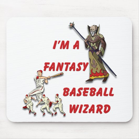 Basebal Zauberer #2 Mousepad (Vorne)