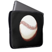 Basebalball - Plakatart - Laptoptasche Laptopschutzhülle (Vorne Rechts)
