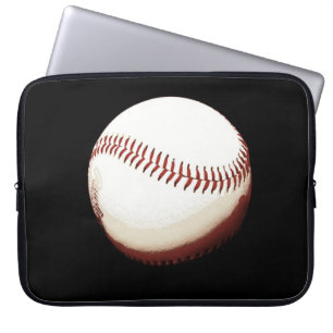 Basebalball - Plakatart - Laptoptasche Laptopschutzhülle