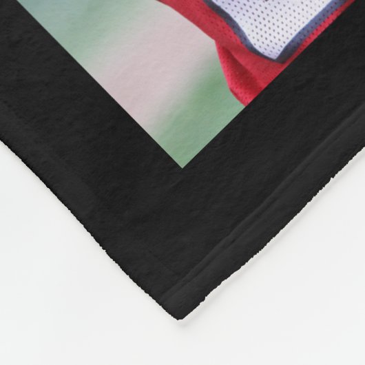 Baseball 11 FotoCollage Personalisiert Fleecedecke (Ecke)